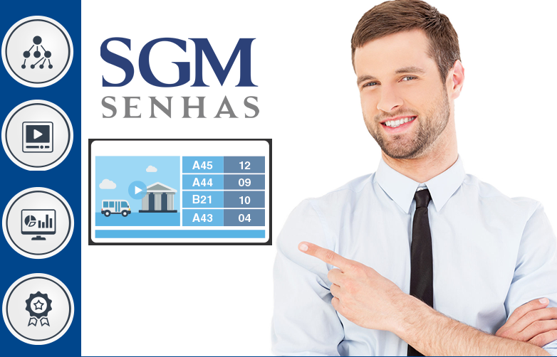 Software de senhas para organizar as filas e agilizar o atendimento em qualquer ambiente!
