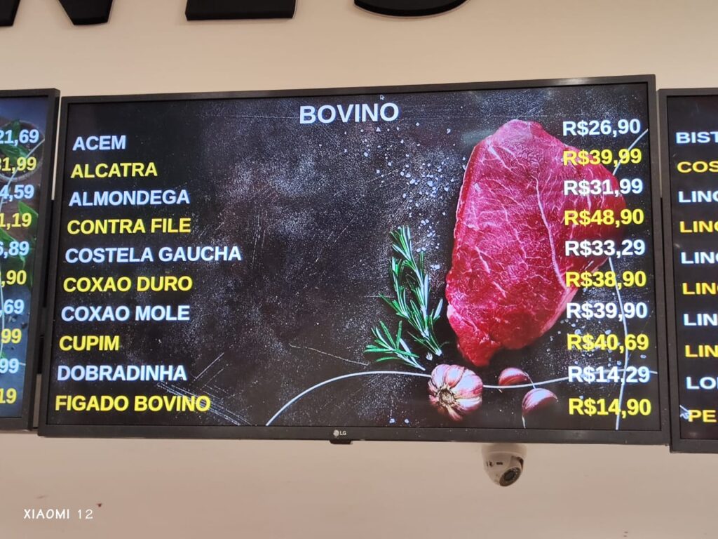 TABELA DE PREÇOS TV DIGITAL