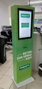 totem de senhas touch